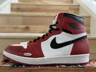 UDA Michael Jordan SIGNED AUTO DS NIB 1994 Nike Air Jordan 1 OG Shoes Size 13 5