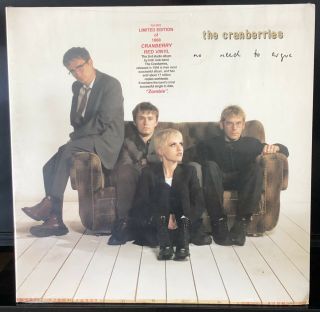 The Cranberries No Need To Argue Cranberry Red Vinyl Lp Only 1000 Pressed
