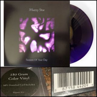 Mazzy Star Seasons Of Your Day 2x Lp 180 Gram Transparent Purple Vinyl