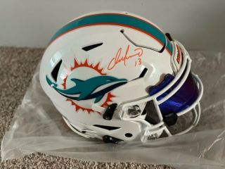 Dan Marino Signed Riddell Speedflex Helmet Miami Dolphins Nfl Beckett Auto
