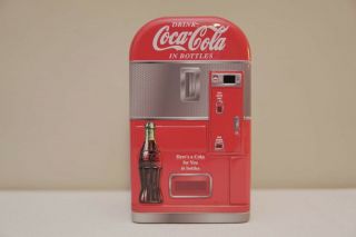 Coca - Cola Vending Machine Bank - Here 