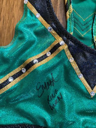 Tenille Dashwood Emma WWE Signed Autographed Ring Worn 2 Piece Gear w JSA COAs 3