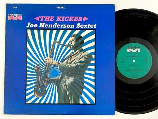 Joe Henderson Sextet " The Kicker " Lp Milestone Msp 9008 Stereo