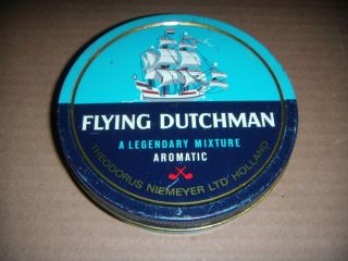 Vintage Flying Dutchman Tobacco Tin 2 Ounce