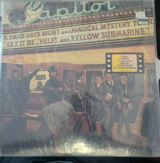 The Beatles Reel Music Yellow Colored Vinyl Promo Lp Still