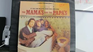 Mamas And The Papas,  If You Can Believe Your Eyes - Toilet Cover Lp Ds - 50006
