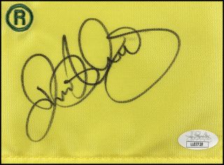 RORY MCILROY AUTOGRAPHED UNDATED MASTERS AUGUSTA NATIONAL FLAG GOLF JSA 2