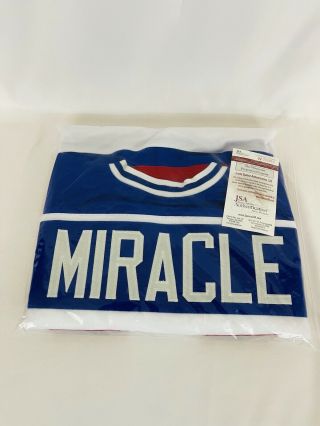 1980 Usa Hockey Team Signed Miracle On Ice Jersey Jsa