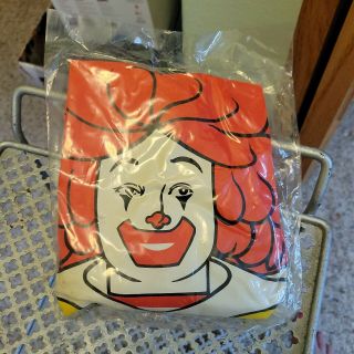 Ronald Mcdonald Blow Up Inflatable Bopper Bag Wobble Vintage Never Been Open