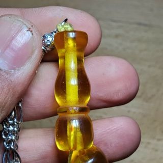GERMAN 33 Prayer Beads amber faturan yallow bakelite rosary komboloi komboloi 2