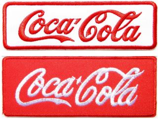 Patch Iron On Coke Coca Cola Soda Drink Advertising T Shirt Emblem Badge Sign