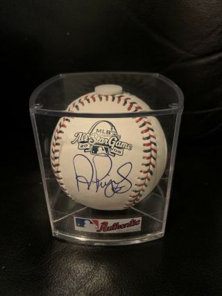 Albert Pujols Signed Autographed Official Mlb Baseball Hall Of Fame All Star
