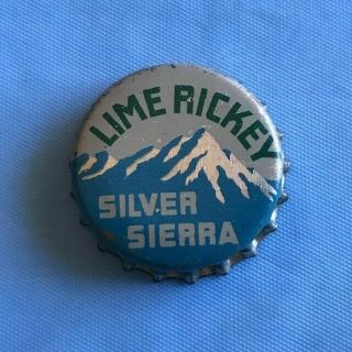 Silver Sierra - - - Lime Rickey Soda - - - Soda Bottle Caps