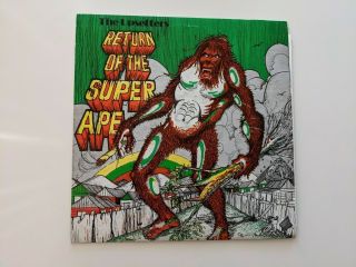 Upsetters Lee Scratch Perry Return Of The Ape 1st Press Lion Of Judah 1978