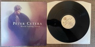 Peyet Cetera “ World Falling Down” Vinyl 1992 Like