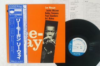 Lee Morgan Leeway Blue Note Gxk 8133 Japan Obi Vinyl Lp