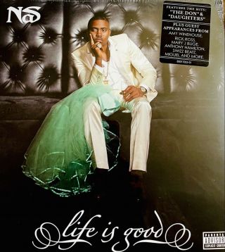 Rare Life Is Good By Nas (2x Lp Viny Record 2012)
