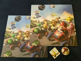 Mario Kart Double Dash Not Moonshake Vinyl Record Lp Color