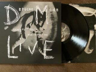 Depeche Mode - Songs Of Faith And Devotion Live 12inch Vinyl Lp