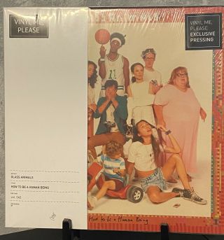 Glass Animals: How To Be A Human Being - Limited Vinyl Me Please Blue Pressing
