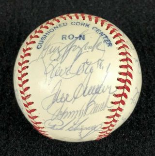 1977 National League All - Star Team Signed Baseball - Ten Hall Of Famers Rare