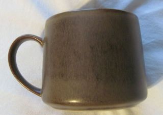 Starbucks 2013 Coffee Mug Tea Cup Brown Pottery Stoneware 10 oz EUC 2