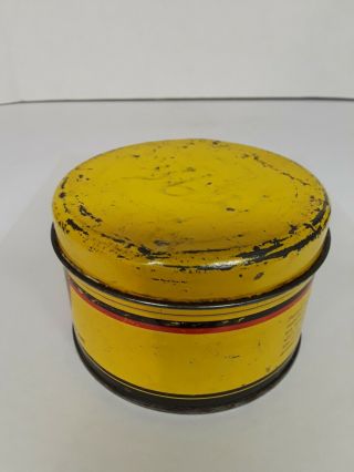 Vintage Pennzoil 705 Multi - Purpose Lubricant Grease One Pound Tin Can 2