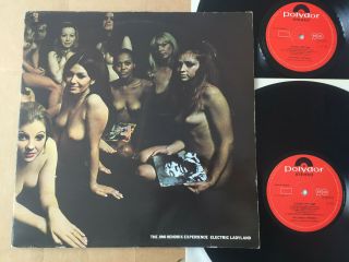 The Jimi Hendrix Experience ‎– Electric Ladyland 1973 Uk Vinyl 2 X Lp