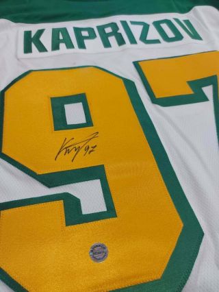 Kirill KAPRIZOV Signed Minnesota Wild Reverse Retro Fanatics X - Large Jersey 2