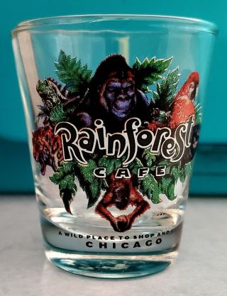 Rain Forest Cafe Chicago Shot Glass/toothpick Holder