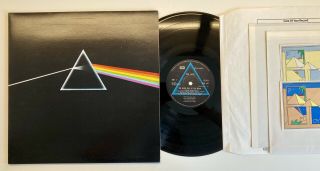 Pink Floyd Dark Side Of The Moon Late 70s Vinyl Press Unplayed As.