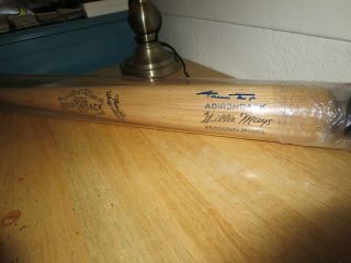 Willie Mays Autograph Baseball Bat 1996 Personal Model Adirondack 302 Usa Ny