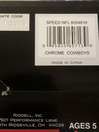 Troy Aikman Autographed Cowboys Silver Chrome Speed Mini Helmet Beckett M81630 6