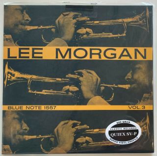 Lee Morgan Volume 3 Classic Records Blue Note 200 Gram Lp