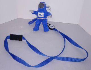 Intel Processors Space Suit Keychain Lanyard Bunny Astronaut Key Pentium Rare