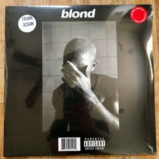 Frank Ocean Blond 2xlp Red Colored Vinyl Set Oop
