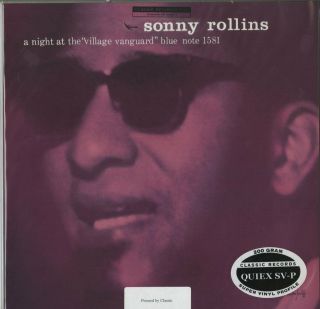 Sonny Rollins,  A Night At The Village Vanguard 200g Lp (michael Hobson Archives)