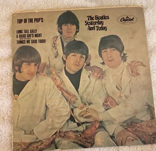 The Beatles Top Of The Pop’s Yesterday And Today Alt Butcher Cover 45