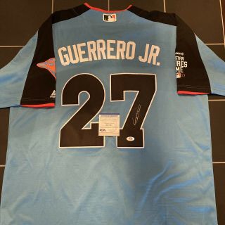Vladimir Guerrero Jr.  Signed 2017 Futures Game Jersey Autographed Auto Psa