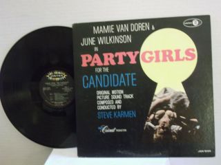 " Party Girls For The Candidate ",  Jubilee,  Us,  Lp,  Mono,  Mamie Van Doren,  Movie Score,