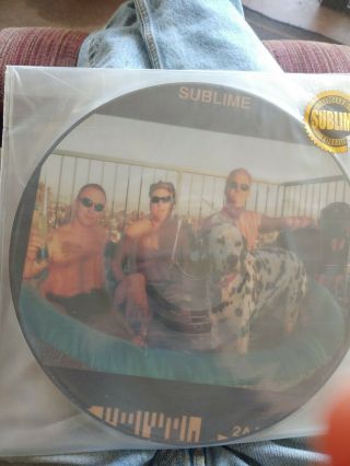 Sublime,  Limited Edition Lp Vinyl Picture Disc,  Rsd &