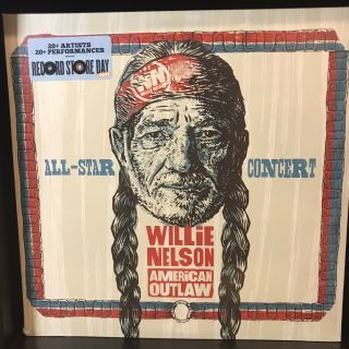 Willie Nelson - American Outlaw - 2 Lp Vinyl Rsd 2021 Record Store Day