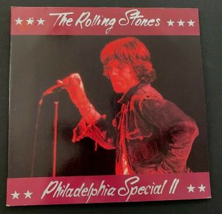 Rolling Stones Philadelphia Special Ii 2x Vinyl Set Colored Rare