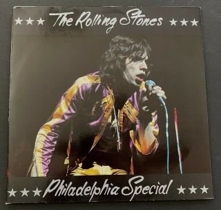 Rolling Stones Philadelphia Special 1 2x Vinyl Set Colored Rare