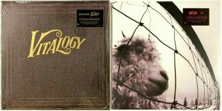 Pearl Jam Vitalogy & Vs.  [current Pressings] Lp Vinyl Record Album Set [sealed]
