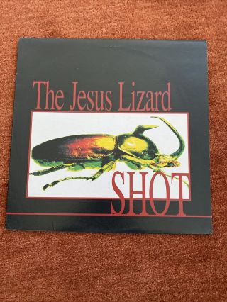 Jesus Lizard “shot” Vinyl Lp Red Capitol Records 1996