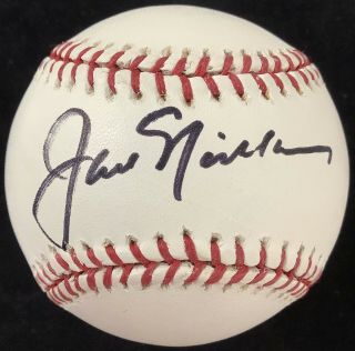 Jack Nicklaus Signed Baseball Rawlings Golf Autograph Pga Us Open Masters Jsa