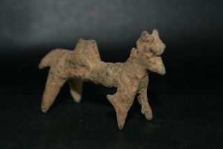 Ancient Near Eastern Luristan Bronze Animal Figurine C.  1000 B.  C.
