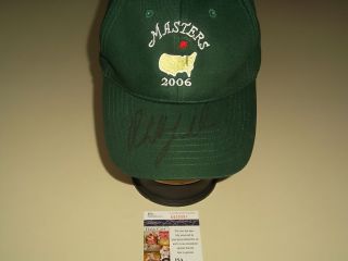 Phil Mickelson Hand Signed 2006 Masters Hat JSA M35591 PGA Golf Autograph 2