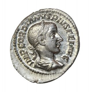 Gordian Iii 240 Ad Silver Denarius Rome Ancient Roman Coin Ric.  131